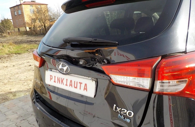 Hyundai ix20 cena 11900 przebieg: 191836, rok produkcji 2011 z Biecz małe 232